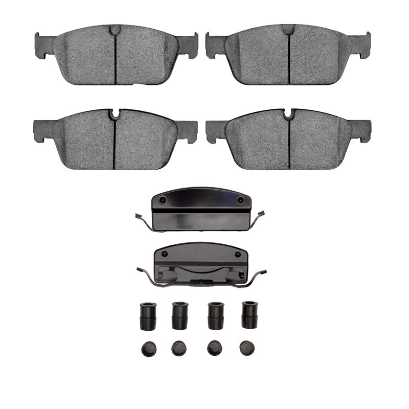 Mercedes-Benz ML550 Brake Pads - Front - R1 Concepts - Euro Ceramic Pads & Hardware Kit - `12-`14 Mercedes-Benz ML550 Brake Pads - Front - R1 Concepts - Euro Ceramic Pads & Hardware Kit - `12-`14